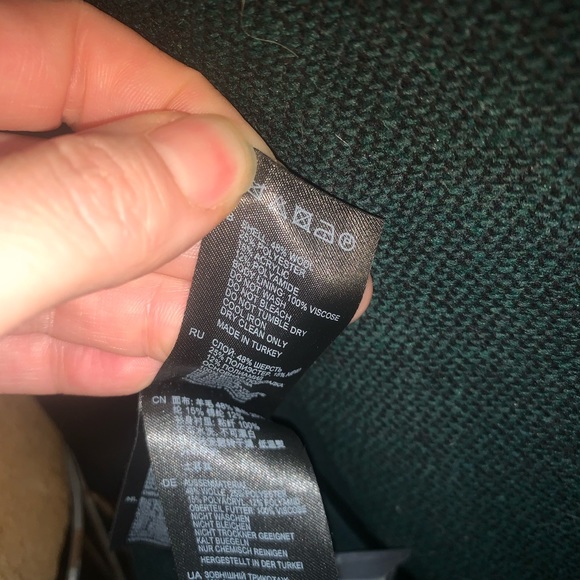 STUNNING Reiss green wool winter coat - Picture 7 of 17